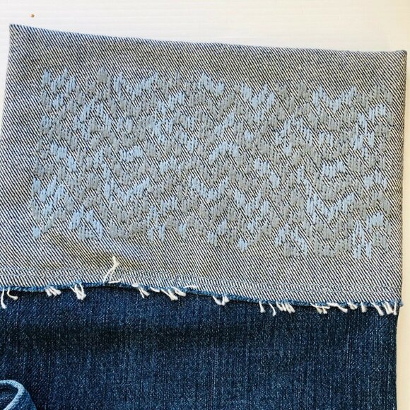 J Brand Womens Denim Joan High Waist Crop Wide Leg Jeans Size 25 Blue JB001576 - Picture 9 of 12